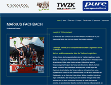 Tablet Screenshot of markus-fachbach.de
